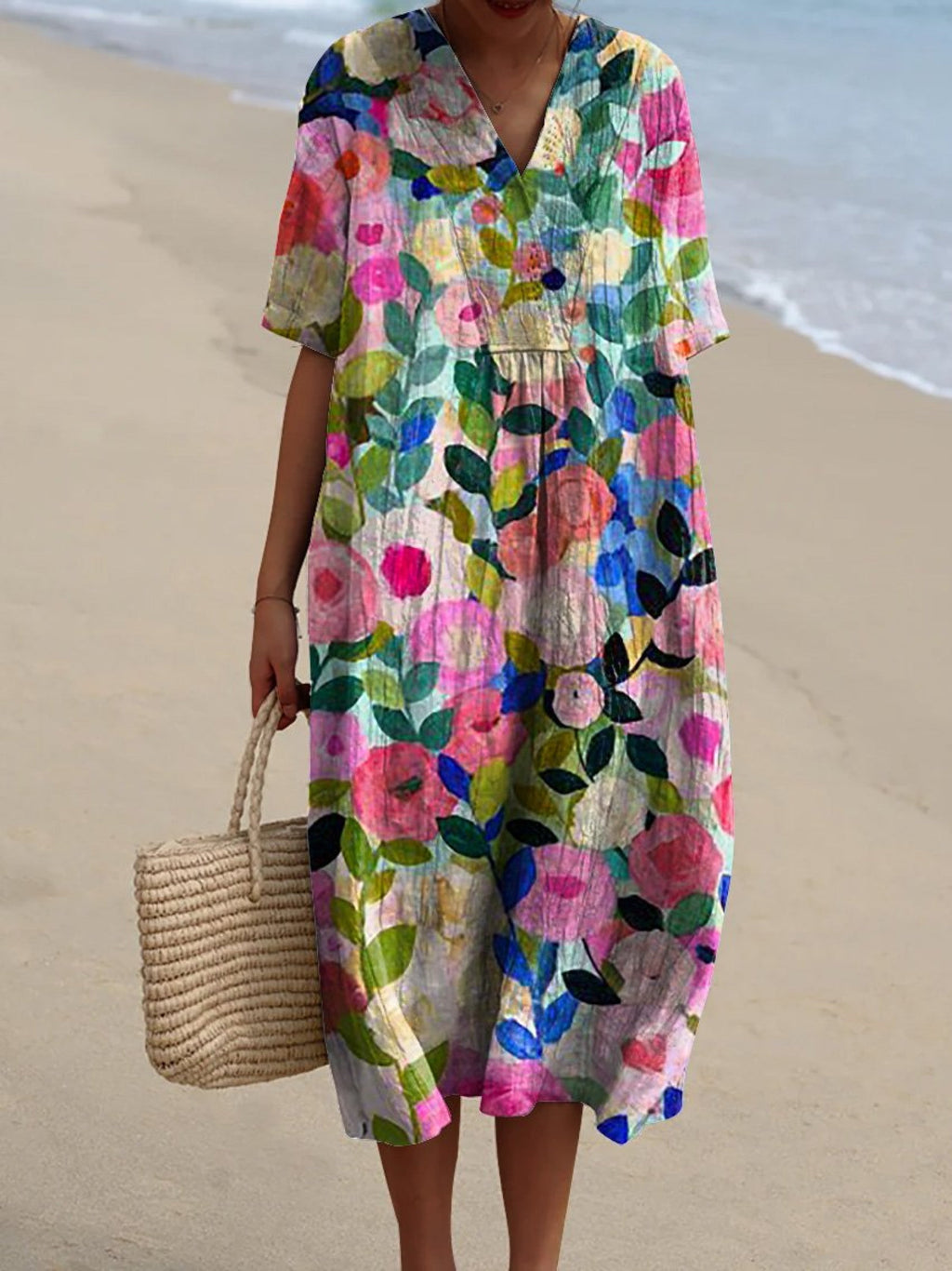 Bente - Vintage Floral Dress