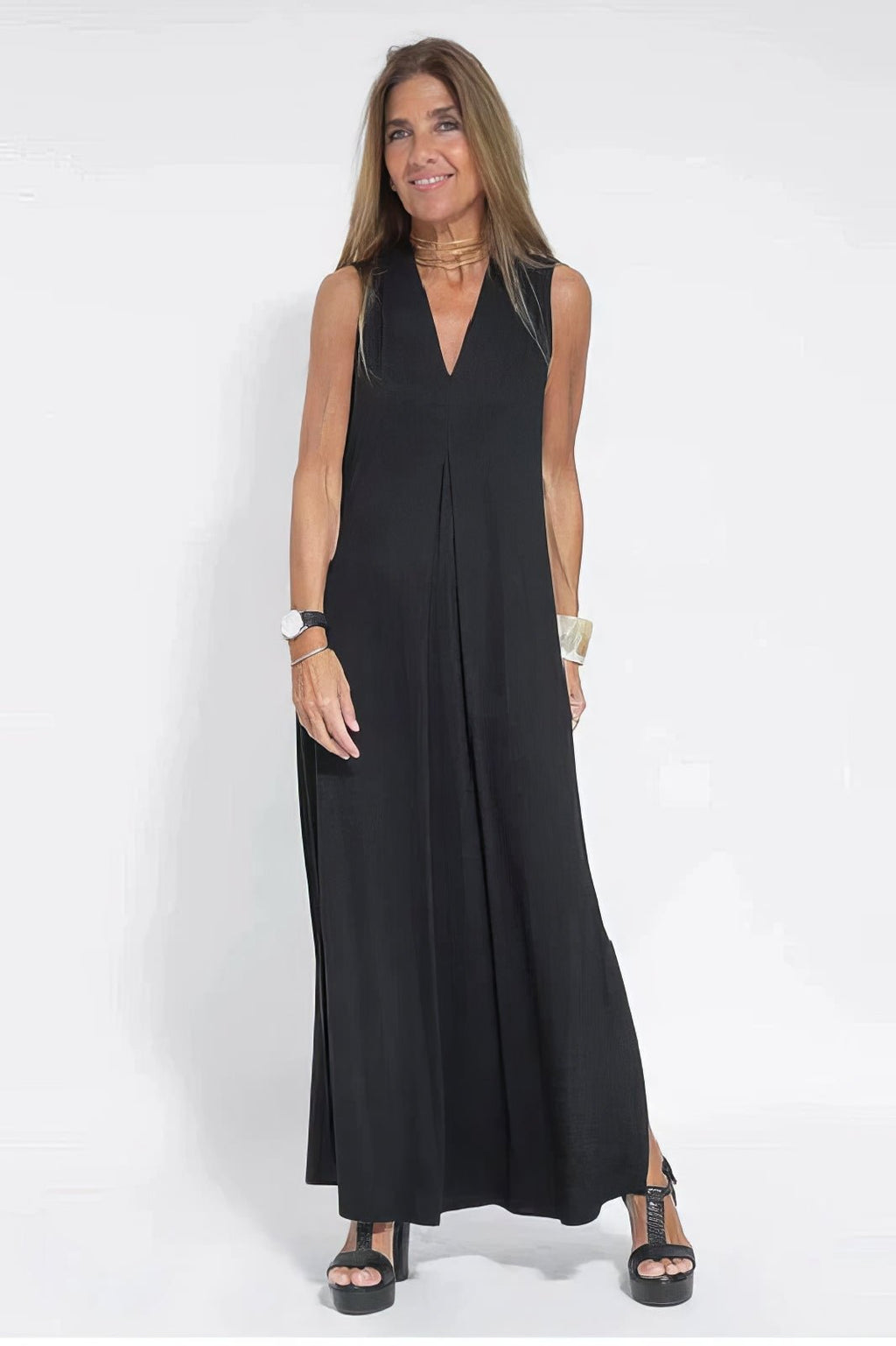 CLAIRE | ELEGANT LONG DRESS - Rossis Family Boutique Miami