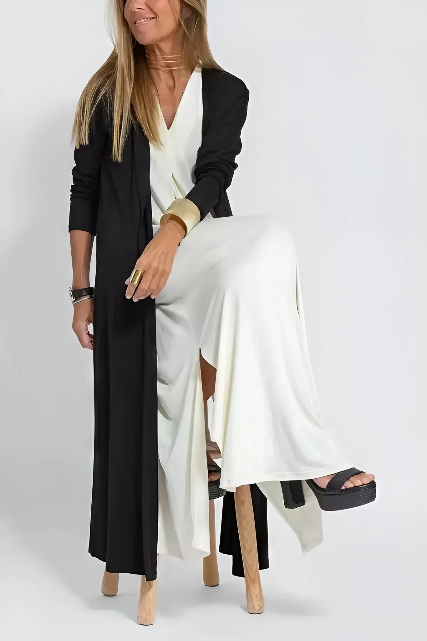 CLAIRE | ELEGANT LONG DRESS - Rossis Family Boutique Miami