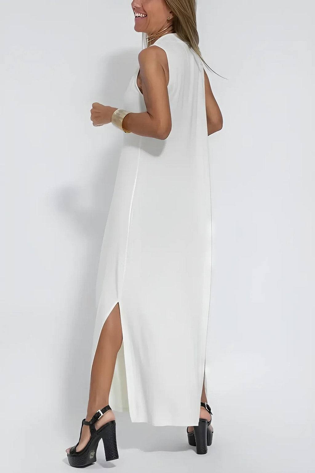 CLAIRE | ELEGANT LONG DRESS - Rossis Family Boutique Miami