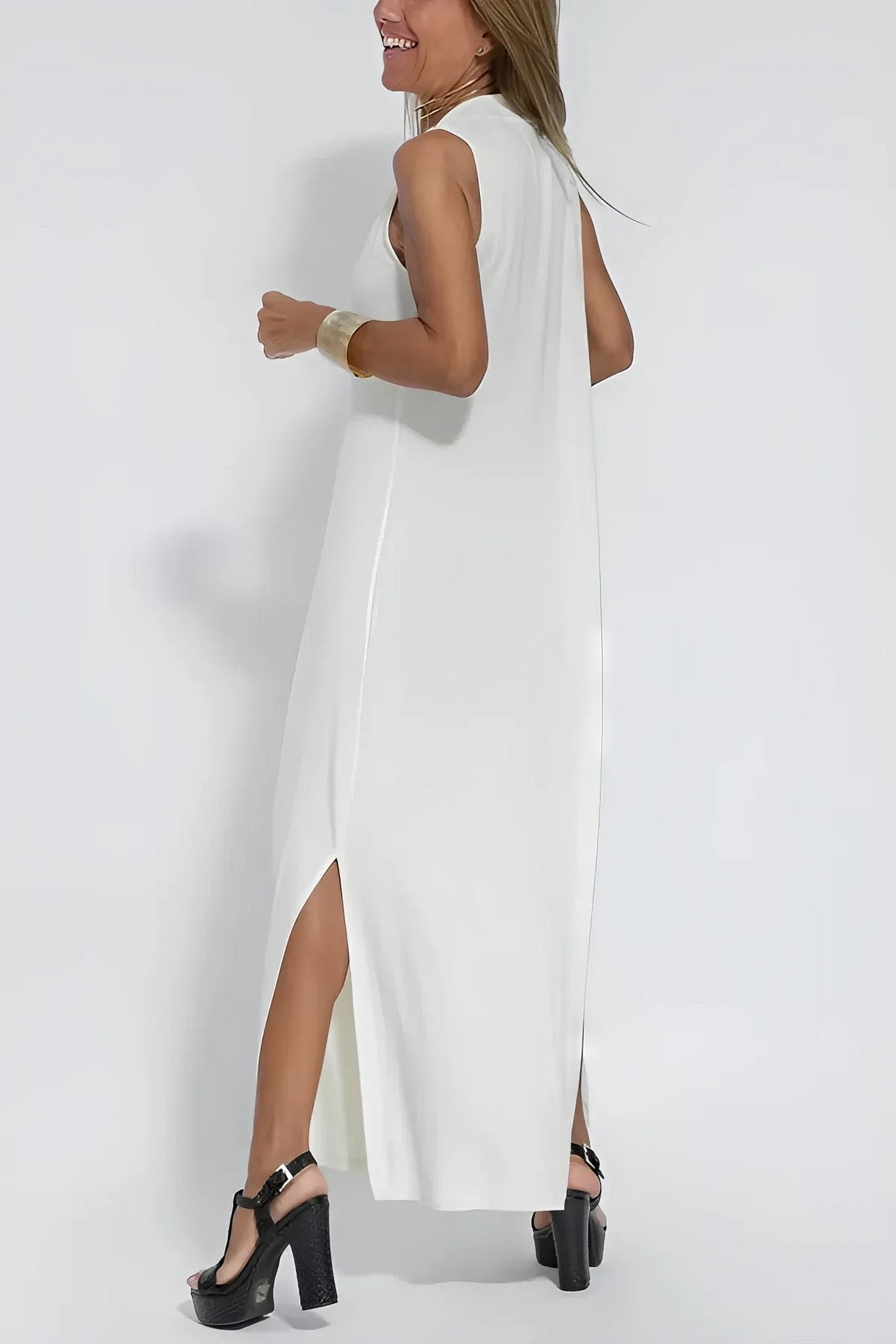 CLAIRE | ELEGANT LONG DRESS - Rossis Family Boutique Miami