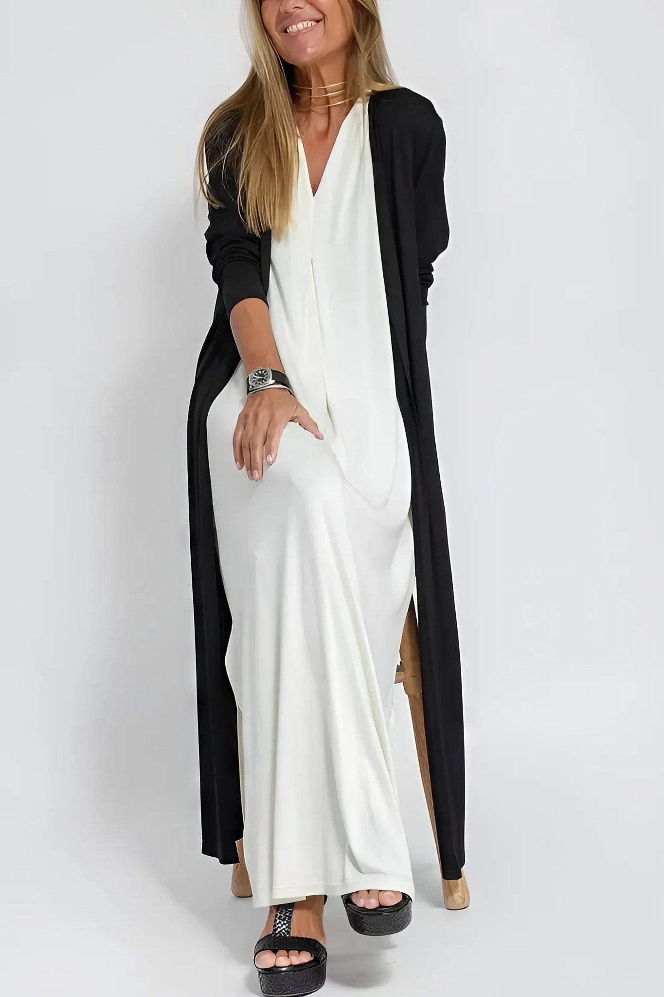 CLAIRE | ELEGANT LONG DRESS - Rossis Family Boutique Miami