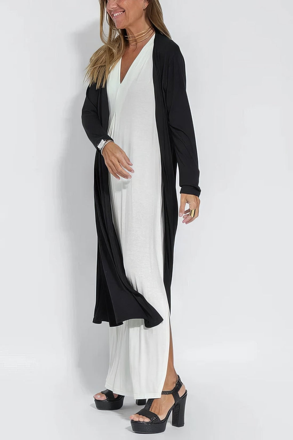 CLAIRE | ELEGANT LONG DRESS - Rossis Family Boutique Miami