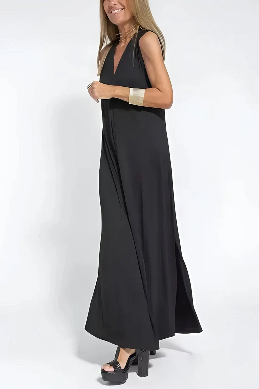 CLAIRE | ELEGANT LONG DRESS - Rossis Family Boutique Miami